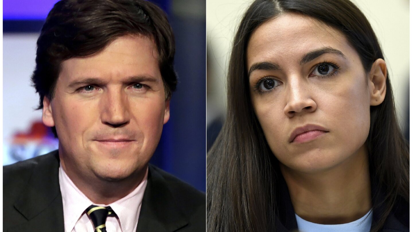 Tucker carlson ocasio cortez top